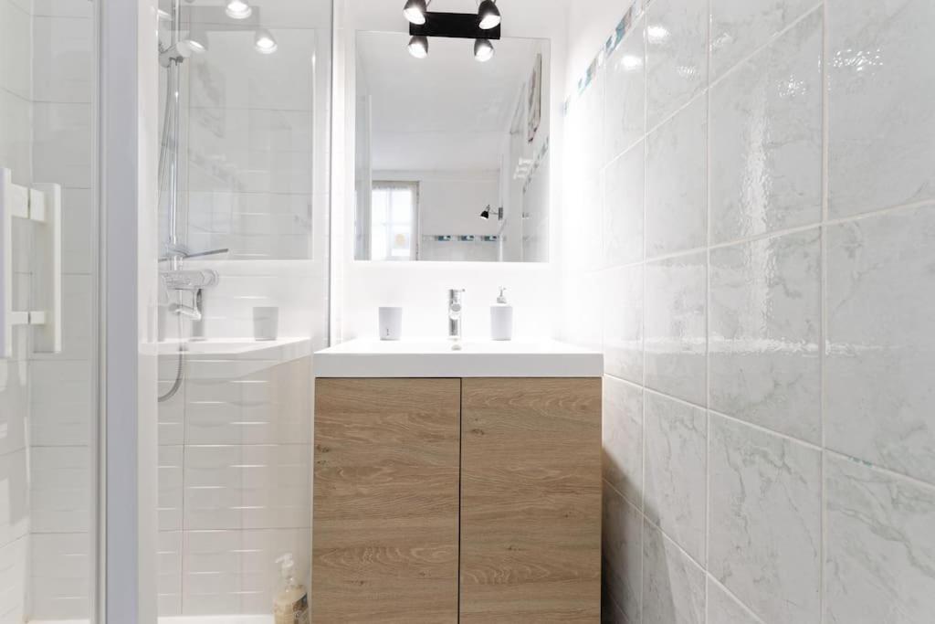 Bienvenue Chez Vous Apartment Honfleur Bagian luar foto