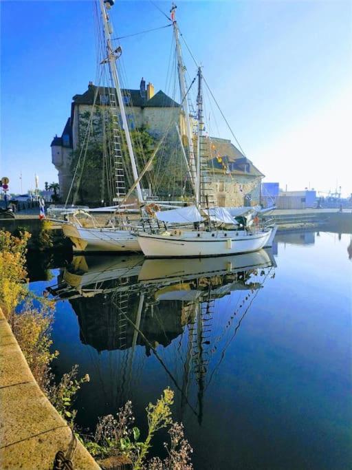 Bienvenue Chez Vous Apartment Honfleur Bagian luar foto