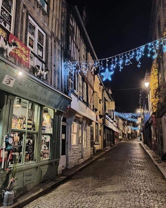 Bienvenue Chez Vous Apartment Honfleur Bagian luar foto