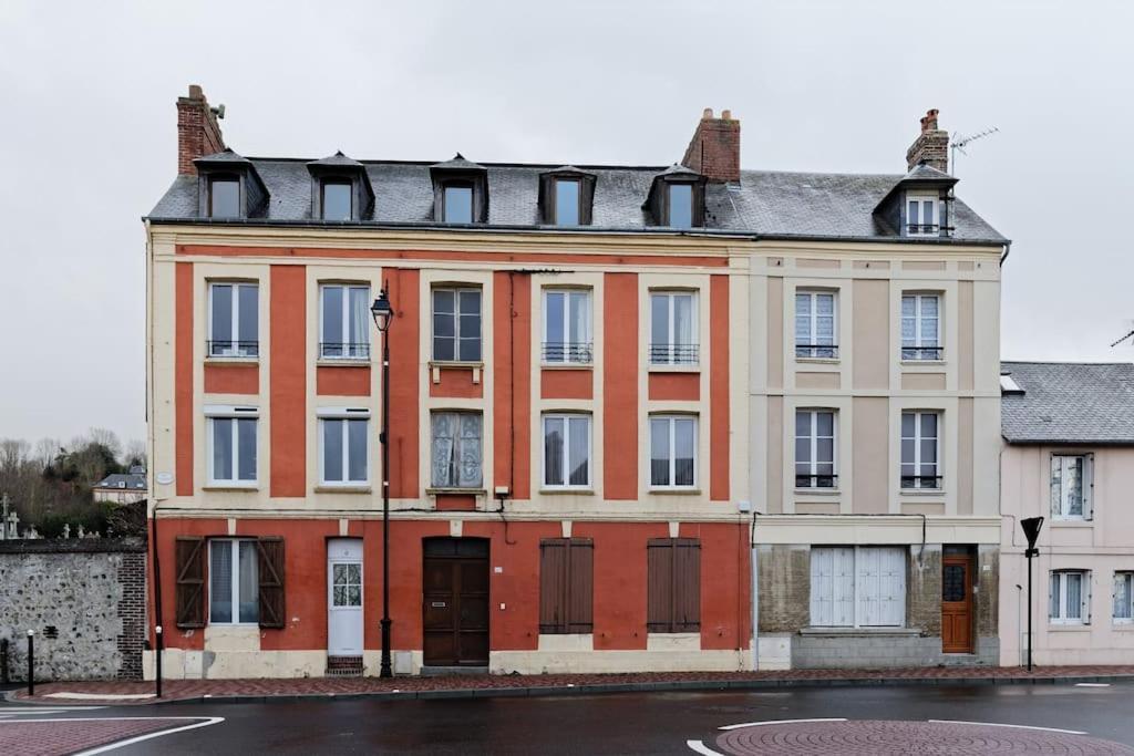 Bienvenue Chez Vous Apartment Honfleur Bagian luar foto
